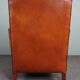 Design leather armchair
