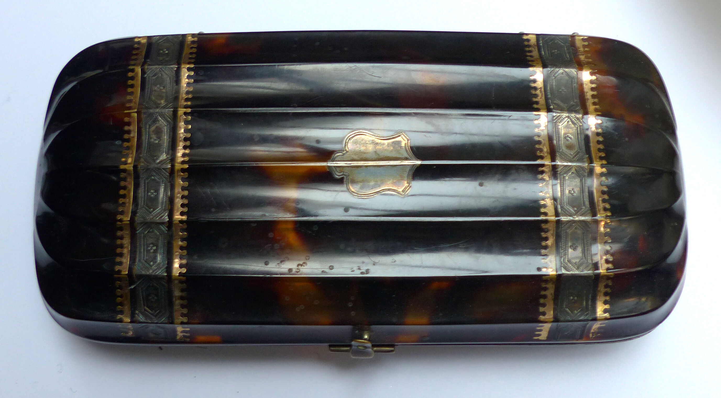 Silver box and scale