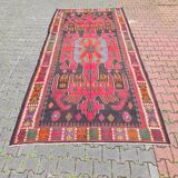 Turkish Kilim rug 1960s 1970s 205x360cm