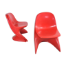 Set of 3 chairs Casalino Junior - 70 years