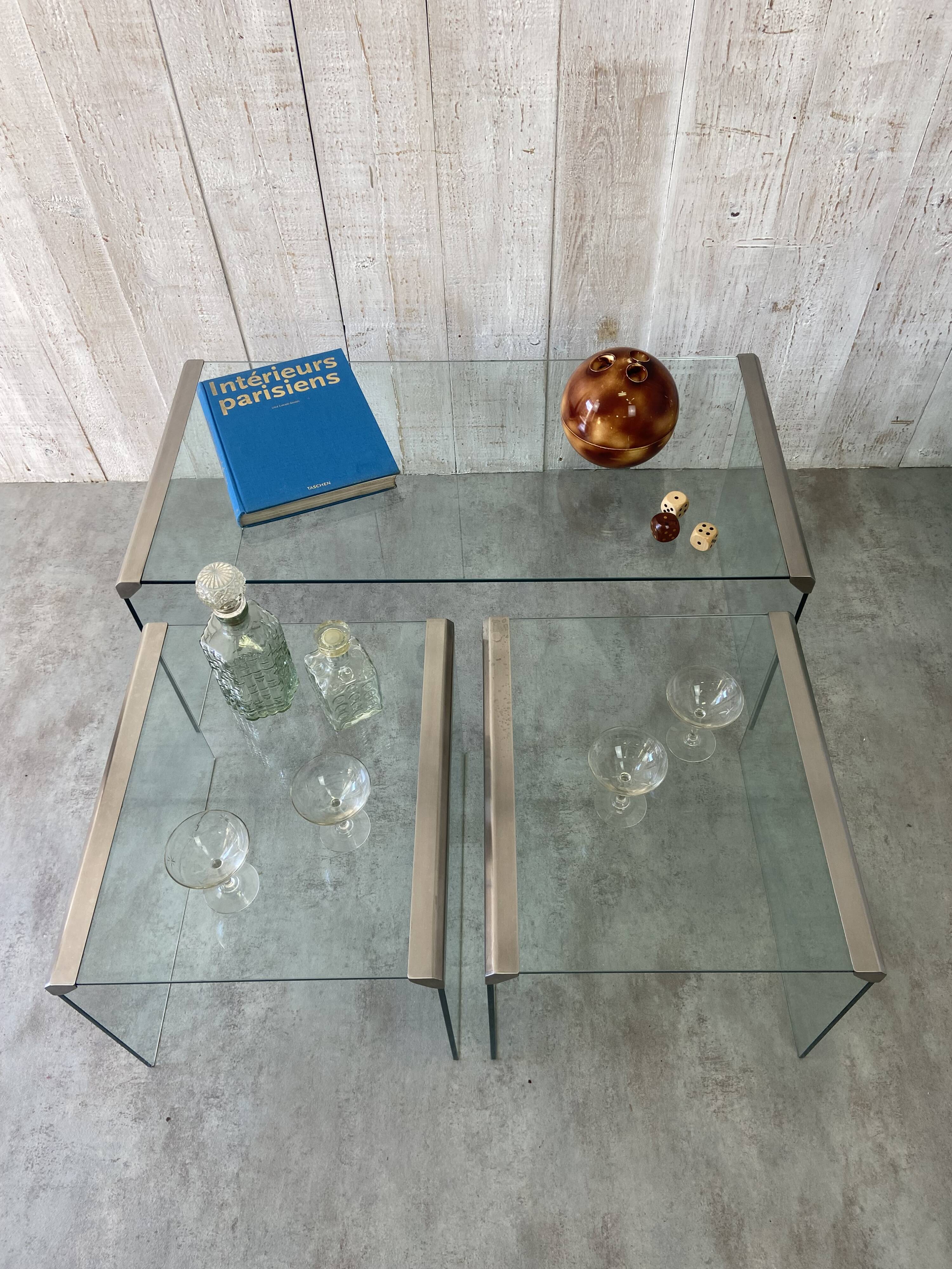 Set de 3 tables basses Galliotti & Radice