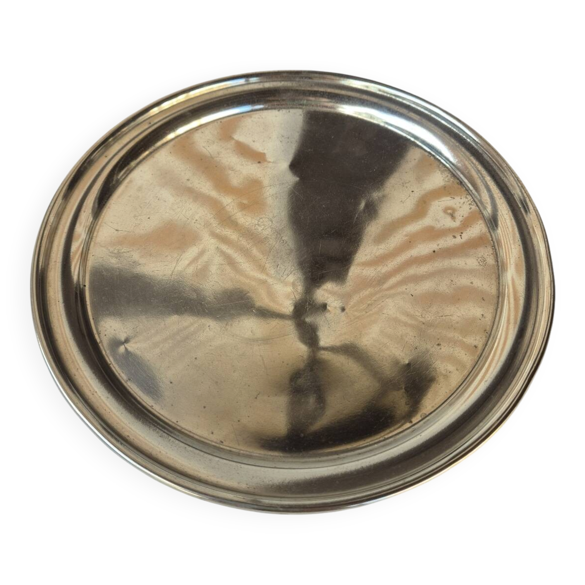 Small silver-plated tray