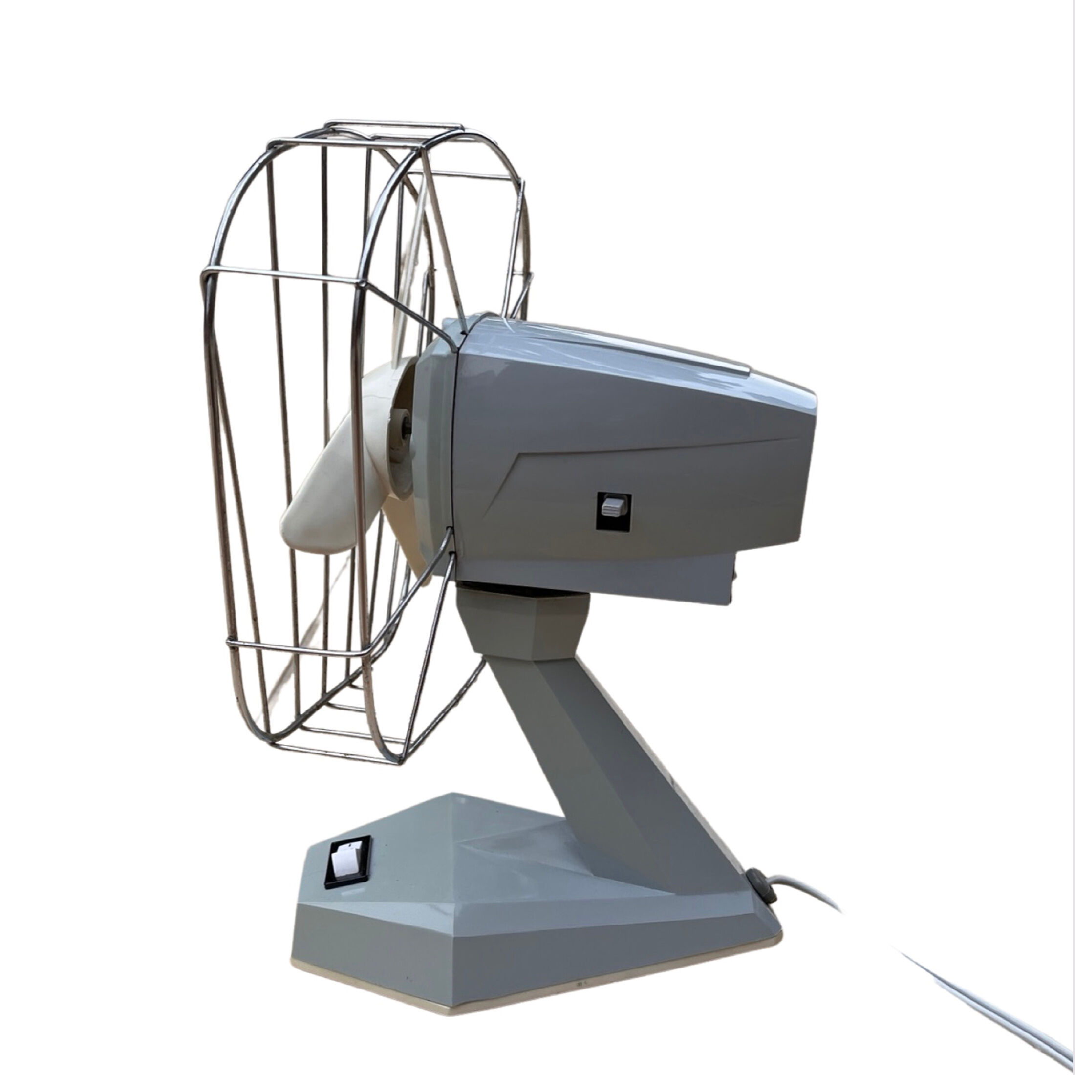 Mid-century modern table fan, Italy 1970s