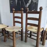 LOT 4 Dudouyt style chairs