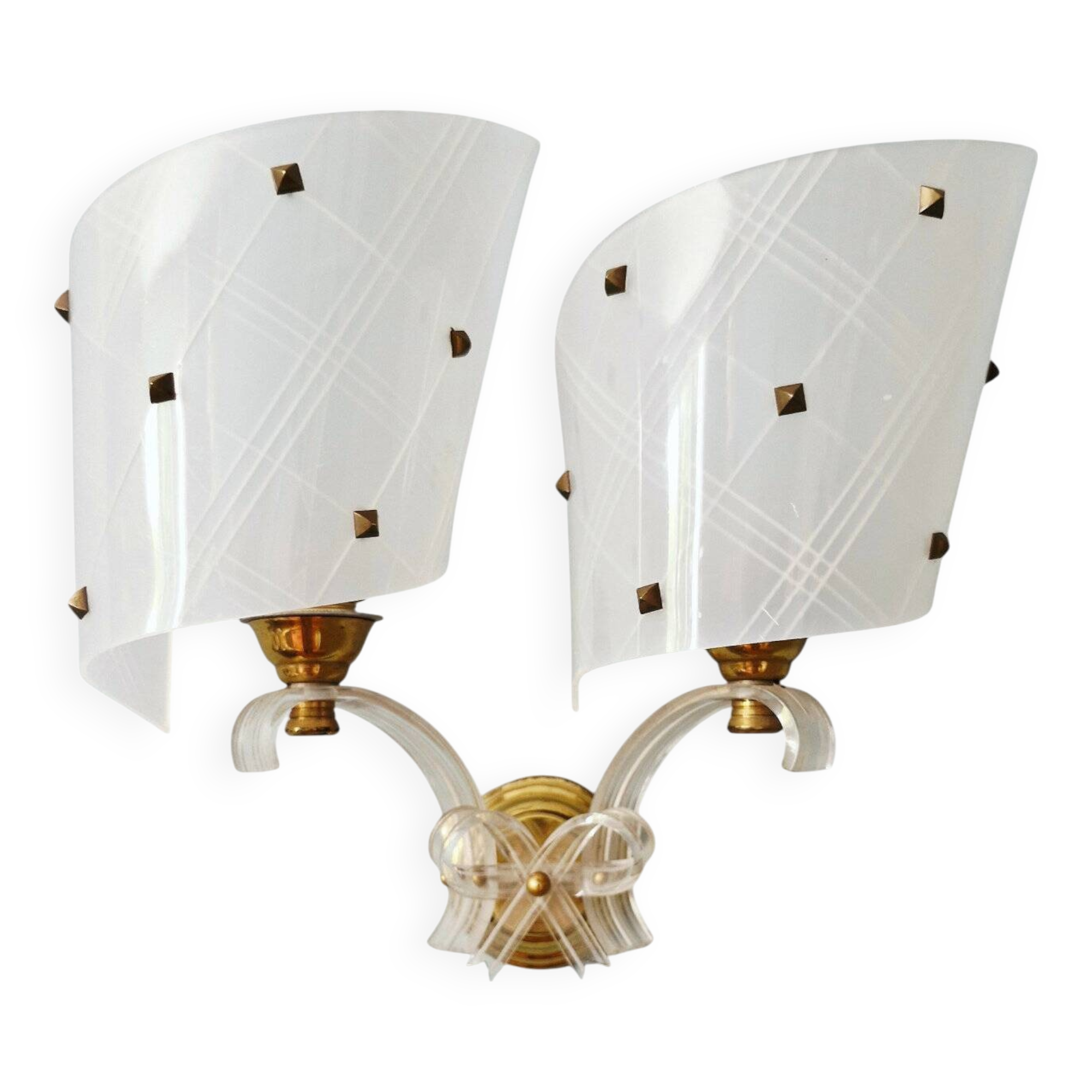 Vintage 50s rockabilly wall lamp