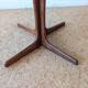 Scandinavian teak oval table from the 1960s, extendable up to 243 cm.