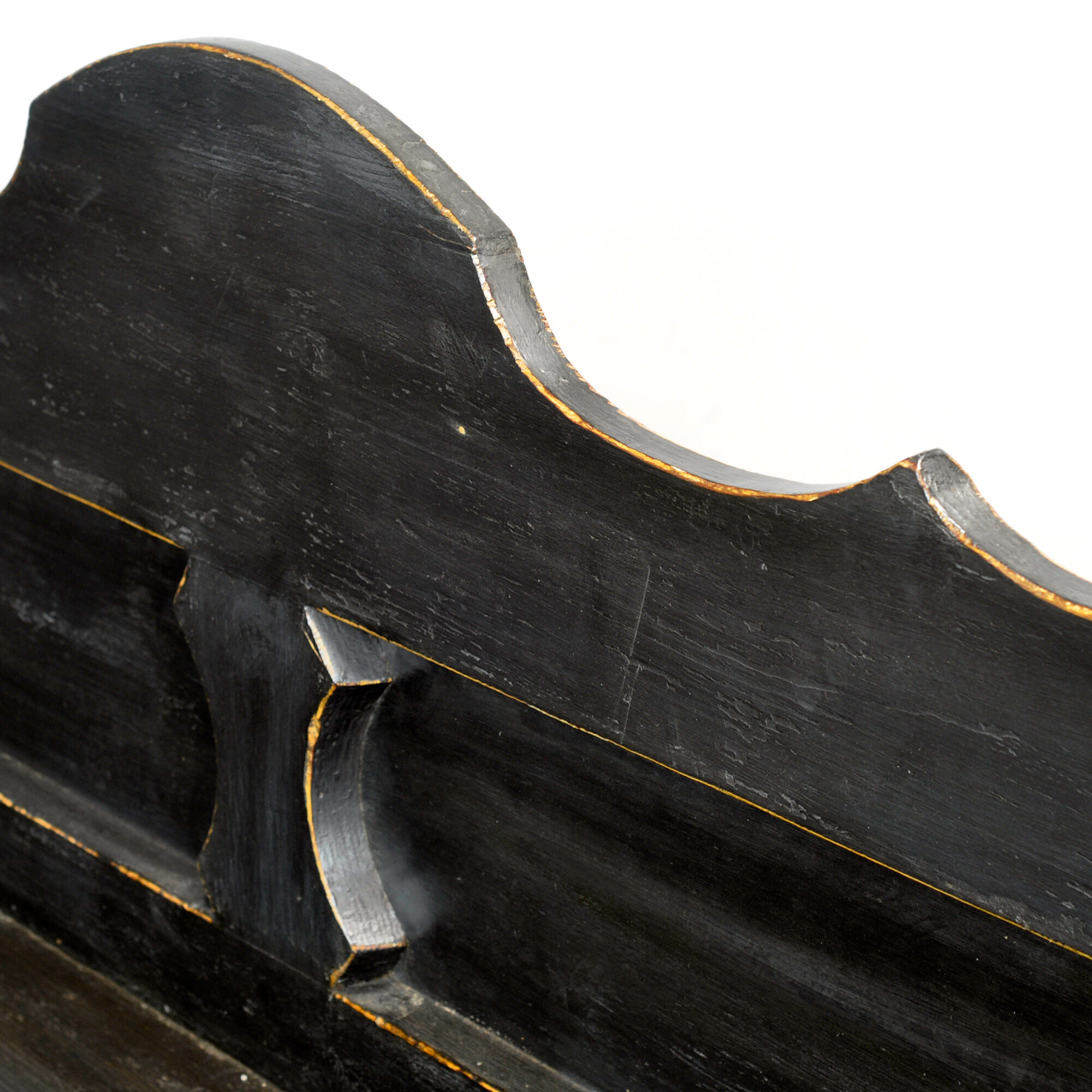 Banc en pin ancien, années 1900