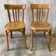 Paire chaises Baumann