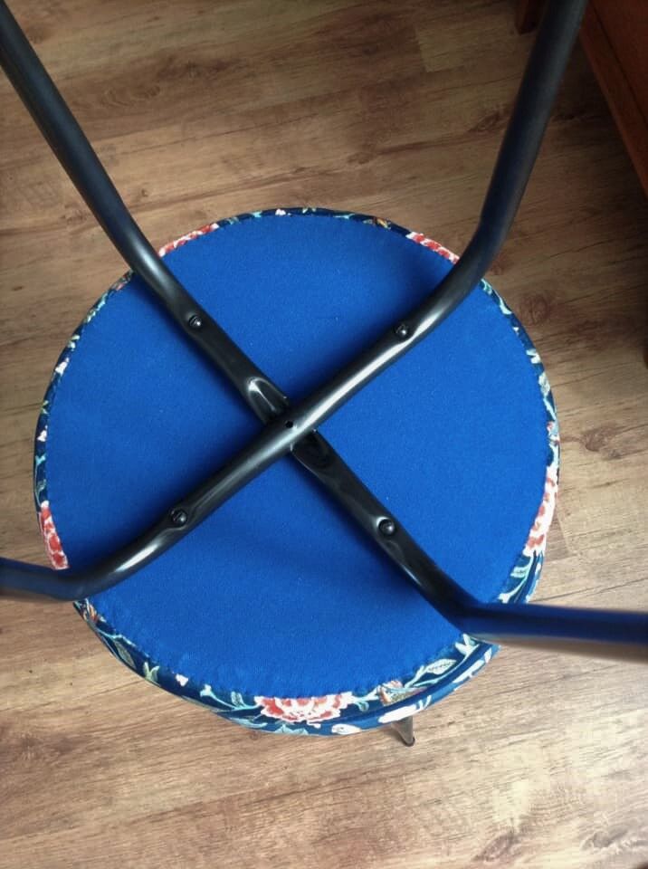 Restored vintage stool