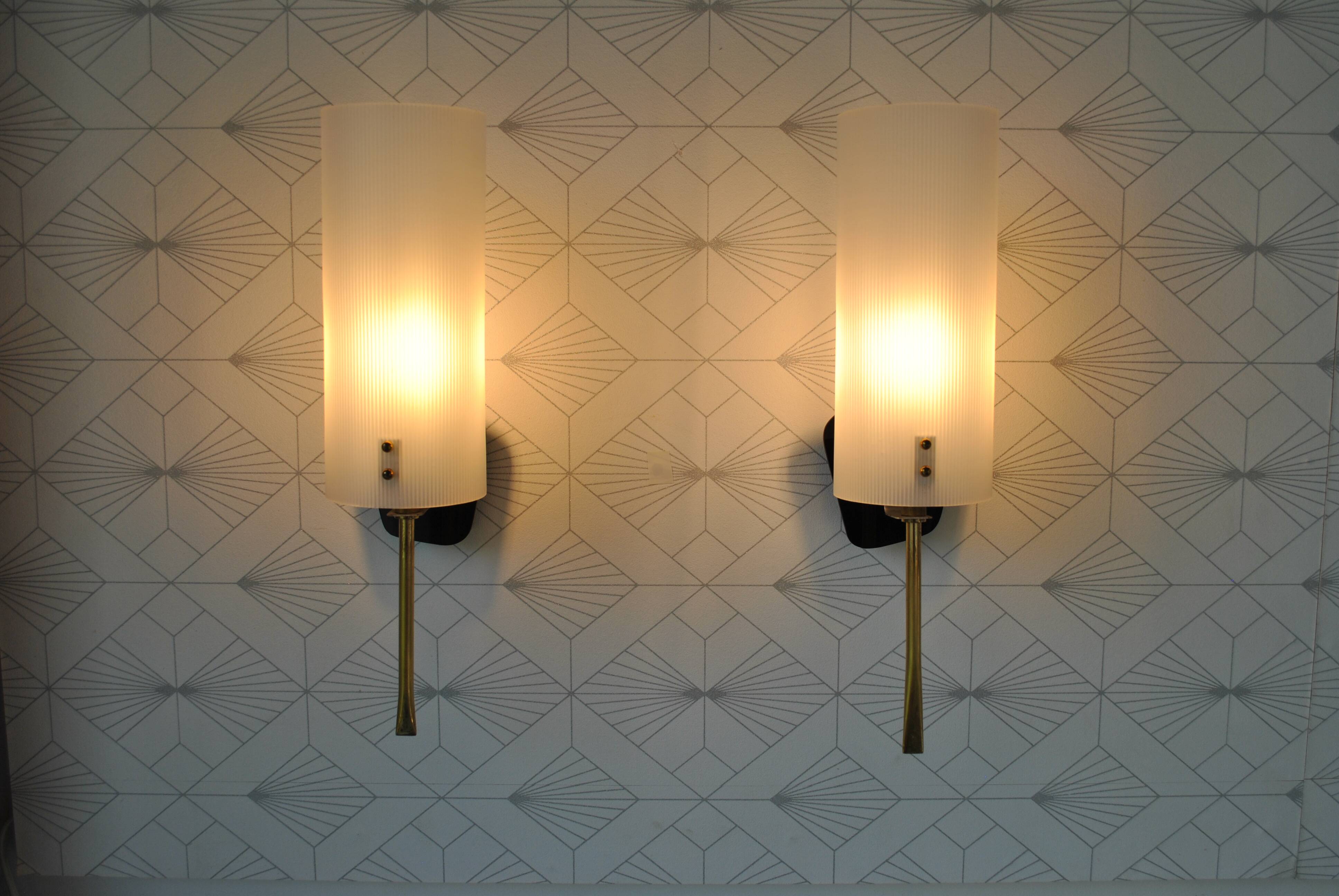 Pair of sconces 1970
