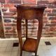 Jolie petite table d’appoint guéridon vintage