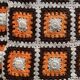 Granny square bedspread
