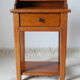 Vintage solid oak bedside