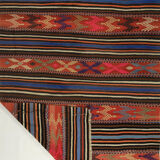 Anatolian handmade kilim rug 210 cm x 153 cm