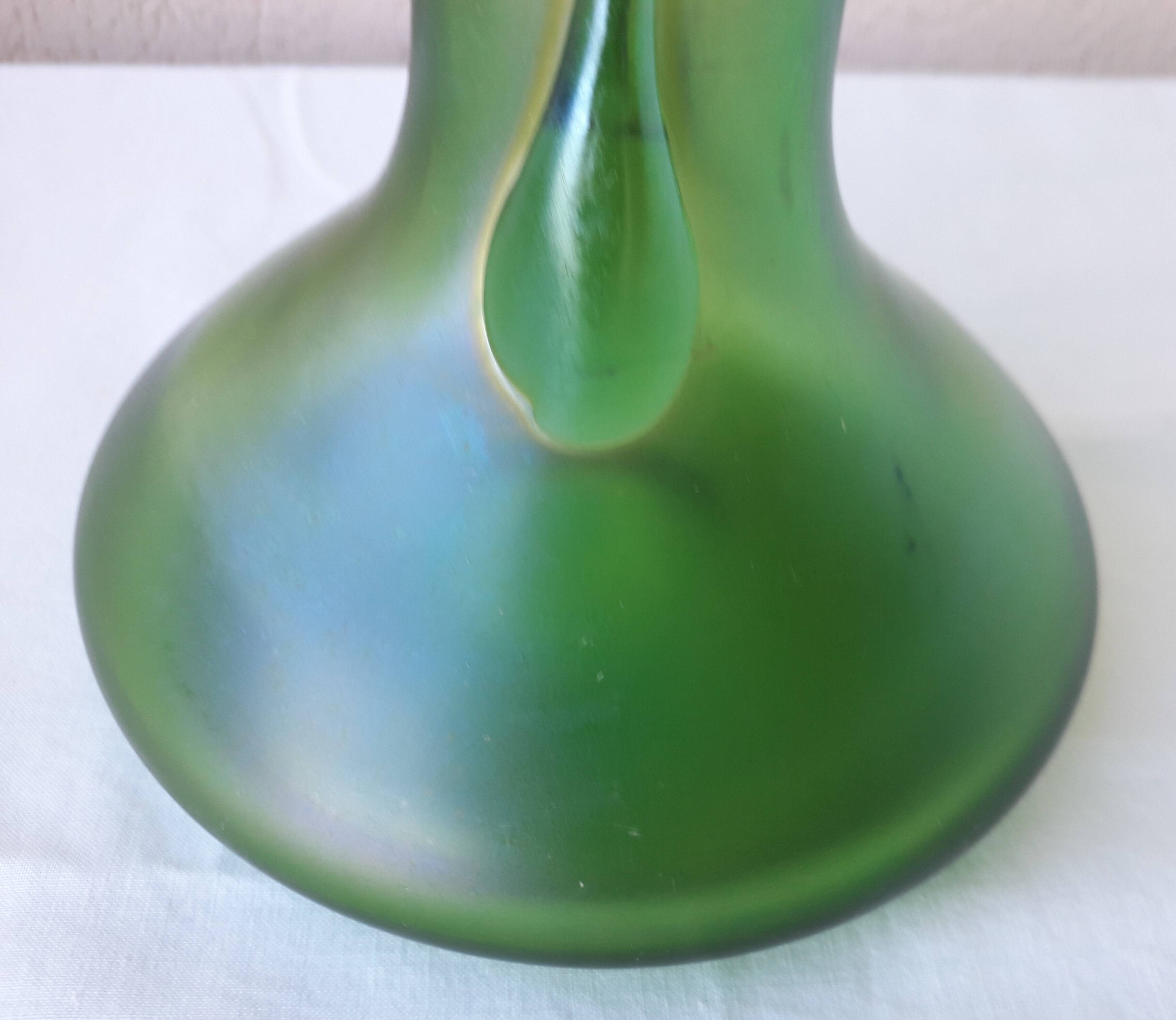 Loetz glass vase