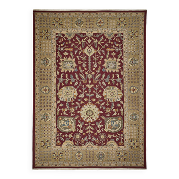 Turkish Handknotted Wool Oushak Rug 296 cm x 410 cm