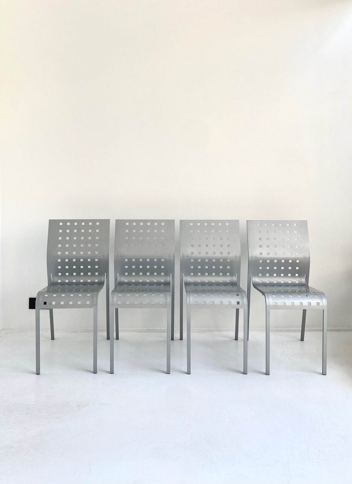 4 Mirandolina chairs by Pietro Arosio for Zanotta, 1993