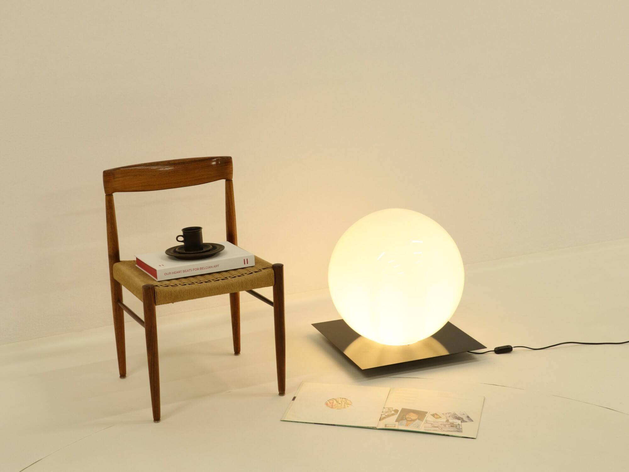 Large table or floor lamp Micol by Sergio Mazza & Giuliana Gramigna for Quattrifolio