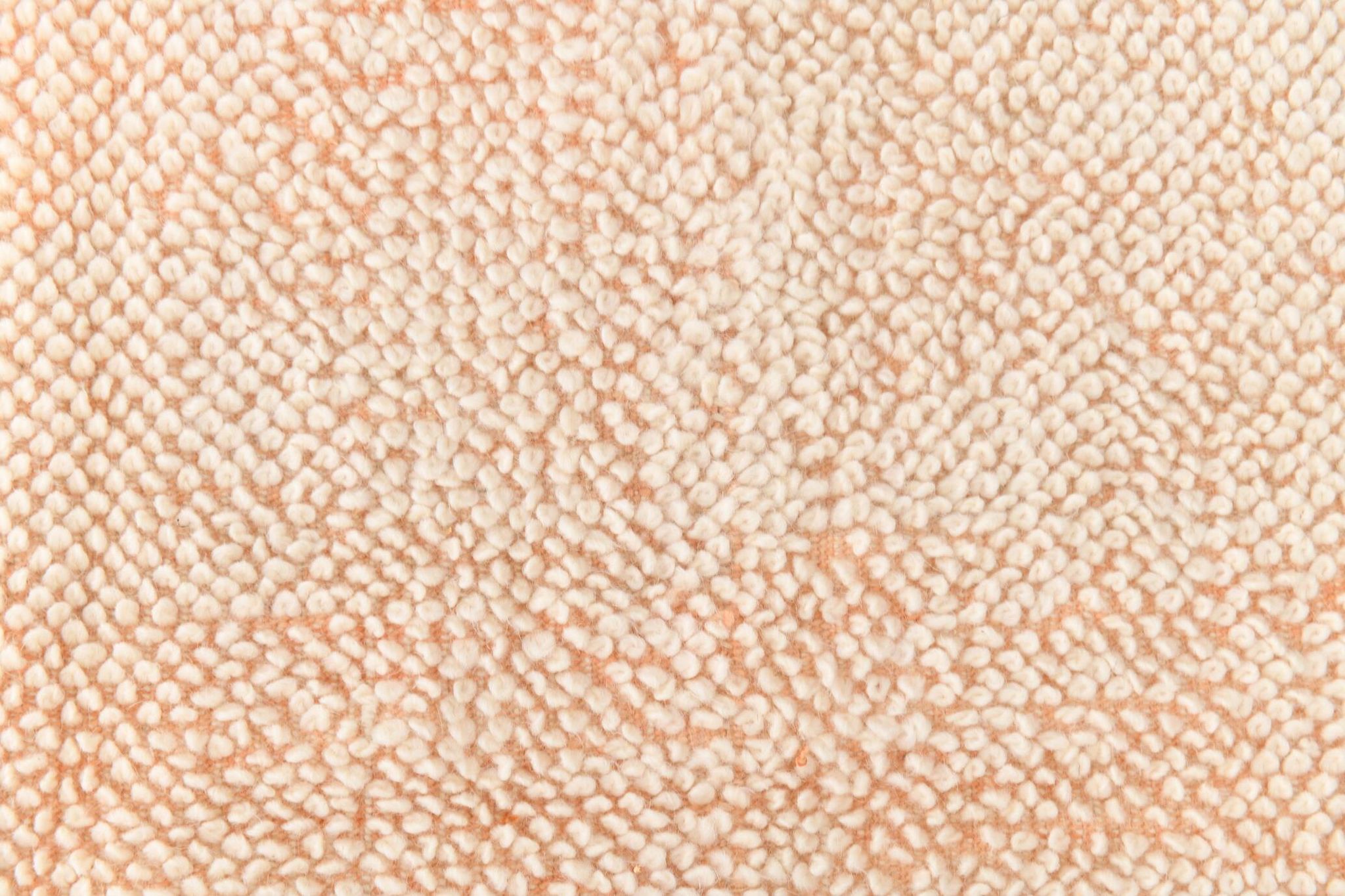 6x10 Pale Salmon Beige Handmade Contemporary Vintage Rug