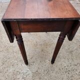 19th century coffee table with shutters