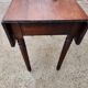 19th century period drop-leaf coffee table