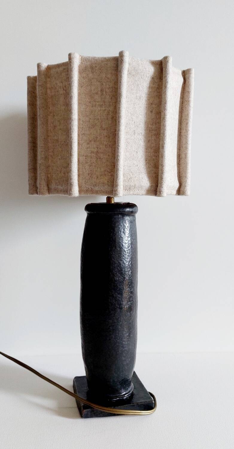 Vintage terracotta lamp