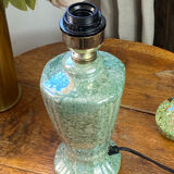 Marbled porcelain lamp base