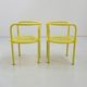 Set of 4 Locus Solus chairs by Gae Aulenti for Poltronova, 1960