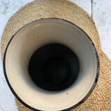 Ceramic vase with flower pattern