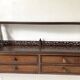 Shelf, old desk extension with drawers