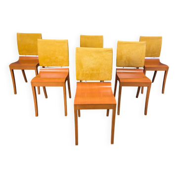 Set of 6 Finn dining chairs by Ligne Roset, 1990s
