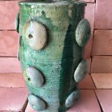 Tamegroute pottery in glazed terracotta