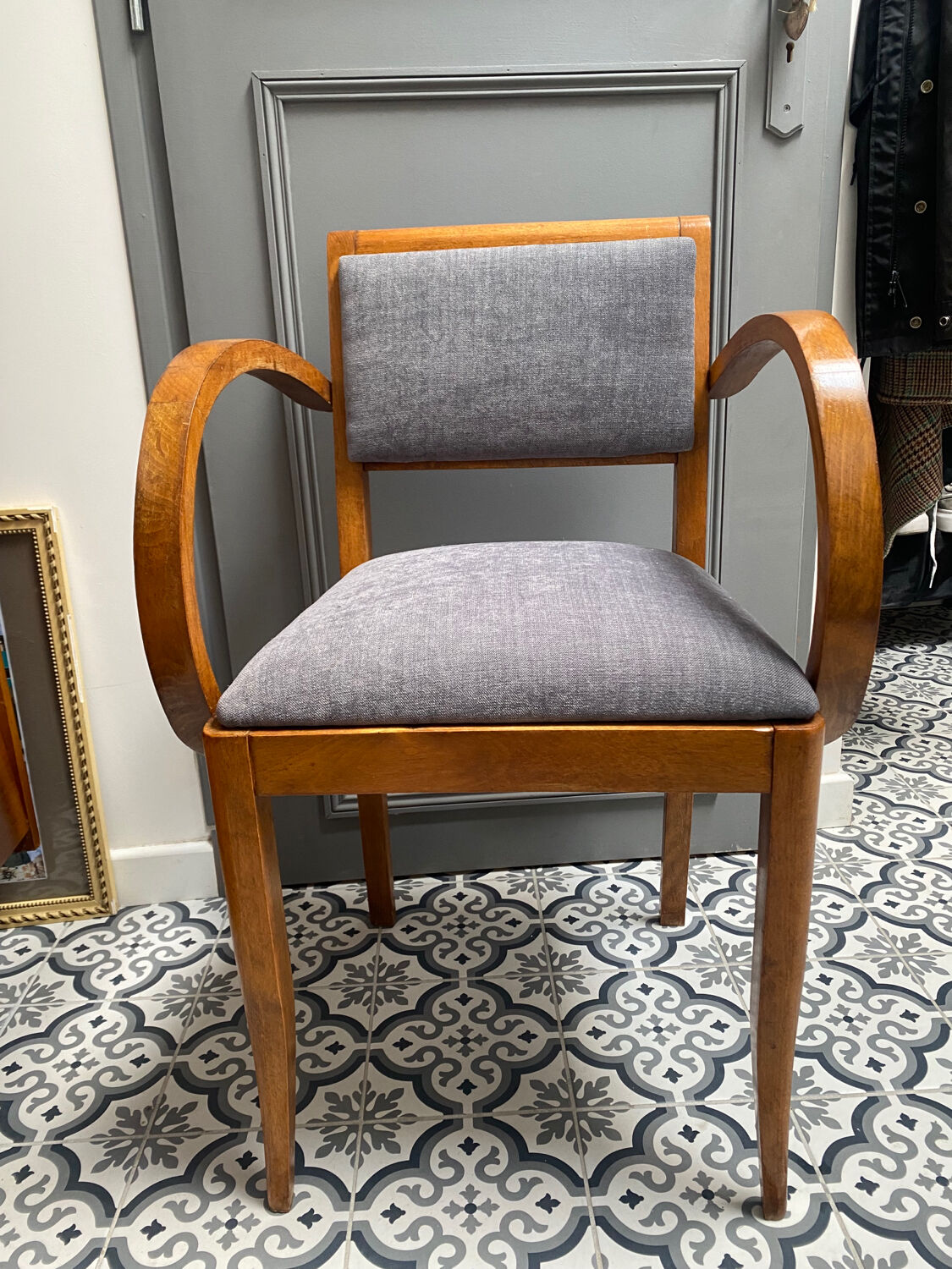 Vintage armchair refurbished
