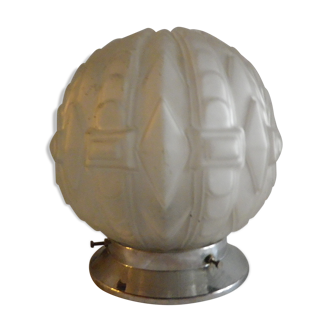 Globe art deco à poser