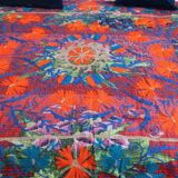 Indian Kantha Suzani embroidered in multicolour – cotton