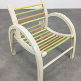 Baumann armchair with children's bars 50s