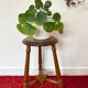Vintage wooden tripod stool
