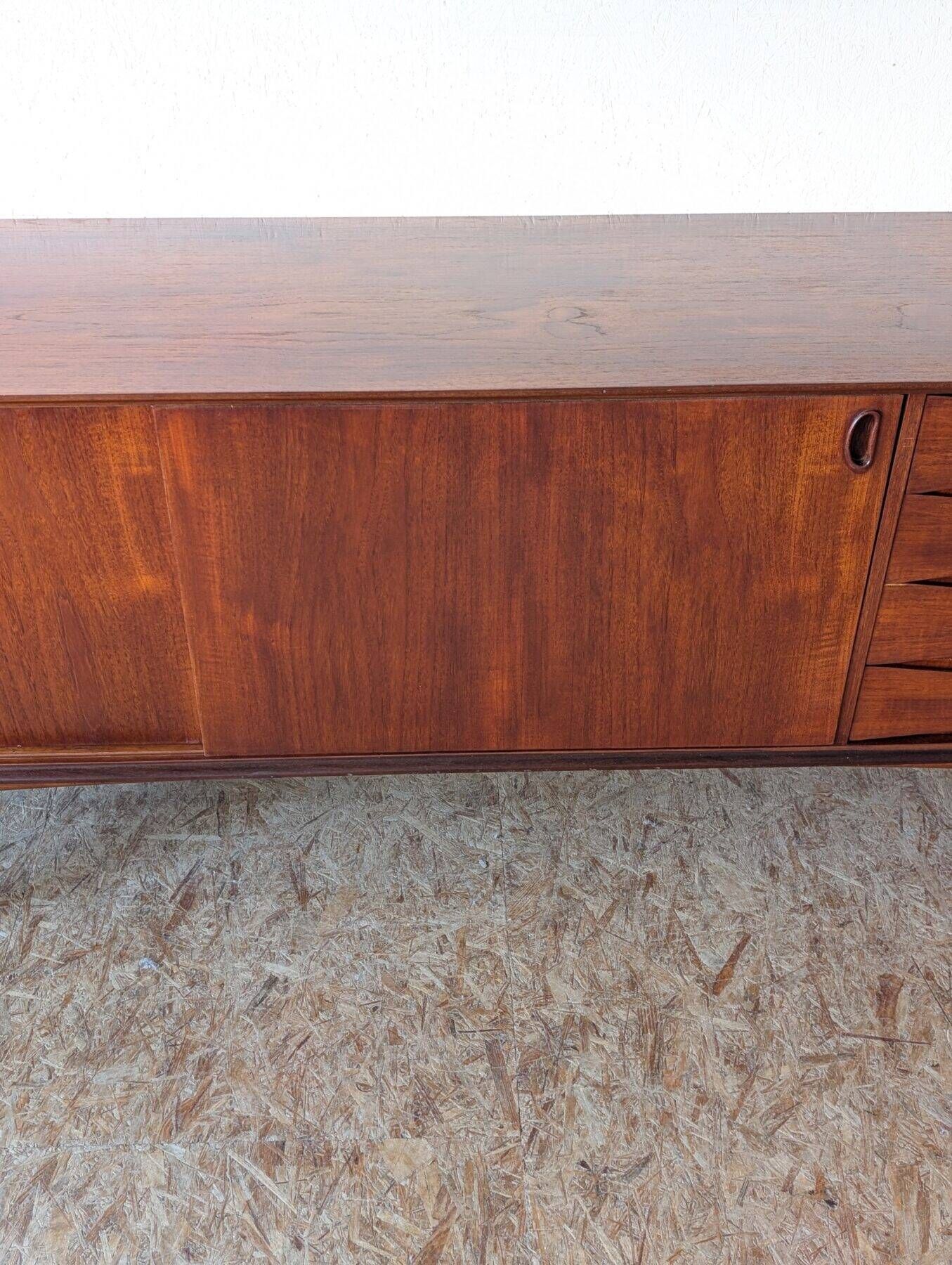 Teak enfilade "Paola" by Oswald Vermaercke published by V-Form, 1950s/60s.
