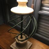Lampe pierre et métal