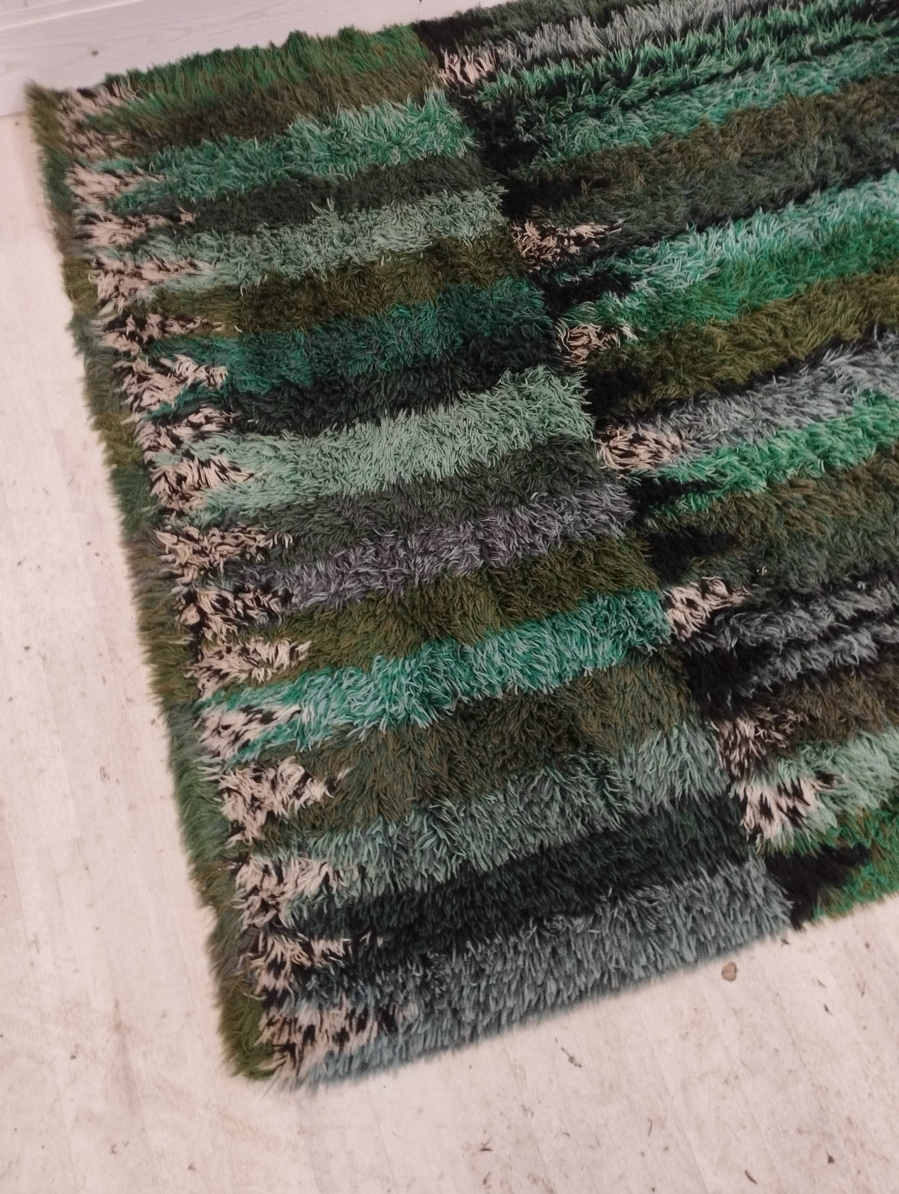 Vintage Scandinavian rug Marianne Richter 195x135cm
