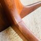 Extendable Scandinavian style dining table with double elongations by Maison Ducau, Circa 1970