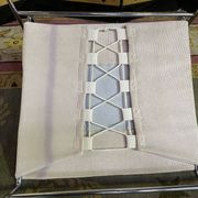 8 1970 chairs in chromed metal "made an Italy" restored