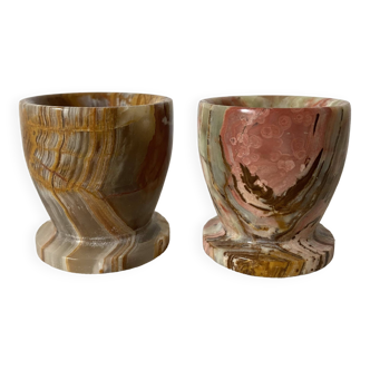 Onyx egg cups