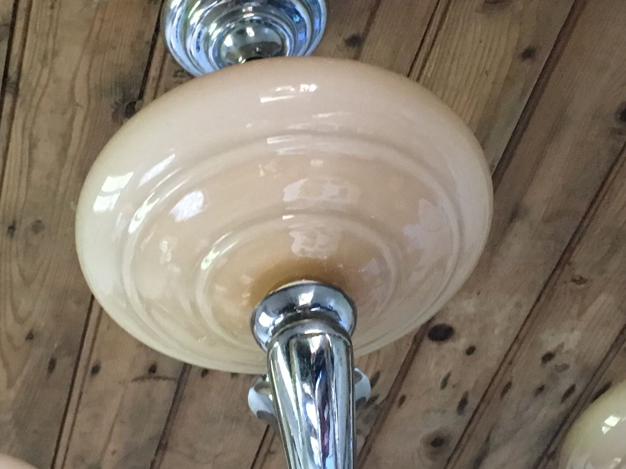 Chandelier art deco 4 branches