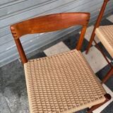 Set of 4 chairs by H.W. Klein for Bramin