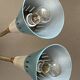 Pair of vintage Stilnovo style wall lights, 50-60s