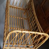 Rattan child bed