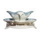 Saucière de la faïencerie Sté Amandinoise modèle Printania, terre de fer - Antique French Vintage