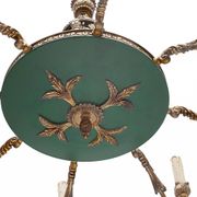 Large Napoleon chandelier with 8 lights