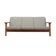 Canapé en chêne, design danois, années 1960, designer : Hans J. Wegner, fabricant : Getama